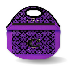 Load image into Gallery viewer, flowers luxury lunch totes