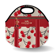 Load image into Gallery viewer, flowers luxury lunch totes