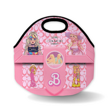 Load image into Gallery viewer, flowers luxury lunch totes