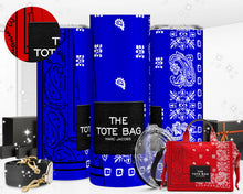 Cargar imagen en el visor de la galería, Vaso de lujo con forma de bandana The Tote Bag