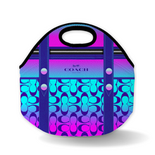 Load image into Gallery viewer, flowers luxury lunch totes