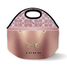 Load image into Gallery viewer, flowers luxury lunch totes