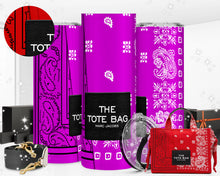 Cargar imagen en el visor de la galería, Vaso de lujo con forma de bandana The Tote Bag