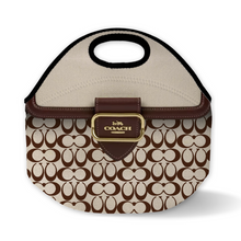 Load image into Gallery viewer, flowers luxury lunch totes