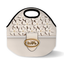 Load image into Gallery viewer, flowers luxury lunch totes