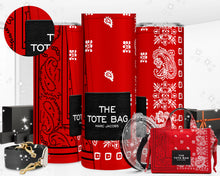 Cargar imagen en el visor de la galería, Vaso de lujo con forma de bandana The Tote Bag