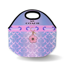 Load image into Gallery viewer, flowers luxury lunch totes