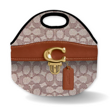 Load image into Gallery viewer, flowers luxury lunch totes