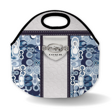 Load image into Gallery viewer, flowers luxury lunch totes