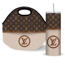 Load image into Gallery viewer, Love Vibes Luxury Tote & Tumbler Set