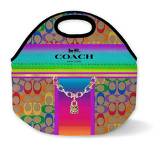 Load image into Gallery viewer, flowers luxury lunch totes