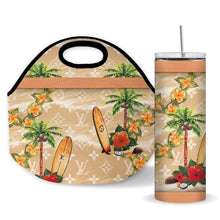 Load image into Gallery viewer, Love Vibes Luxury Tote & Tumbler Set