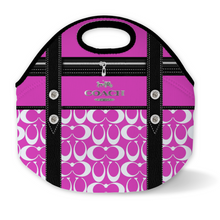 Load image into Gallery viewer, flowers luxury lunch totes