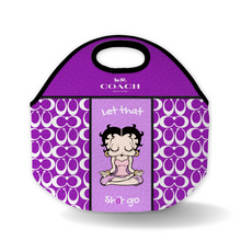 Load image into Gallery viewer, BETTY BOOP LUXURY LUNCH TOTES