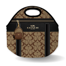 Load image into Gallery viewer, flowers luxury lunch totes