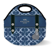 Load image into Gallery viewer, flowers luxury lunch totes