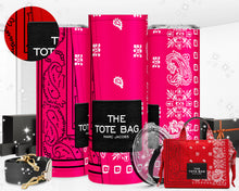 Cargar imagen en el visor de la galería, Vaso de lujo con forma de bandana The Tote Bag