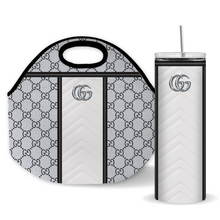 Load image into Gallery viewer, GG' LUXURY LUNCH AND TUMBLER TOTES SETS