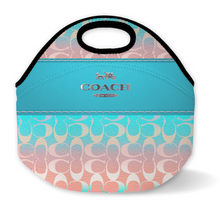 Load image into Gallery viewer, flowers luxury lunch totes