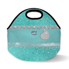 Load image into Gallery viewer, flowers luxury lunch totes