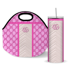 Load image into Gallery viewer, GG' LUXURY LUNCH AND TUMBLER TOTES SETS