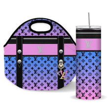 Load image into Gallery viewer, Love Vibes Luxury Tote & Tumbler Set