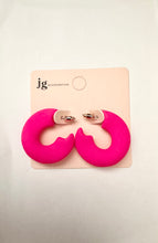 Load image into Gallery viewer, Open Circle Hoop Style Post Earrings