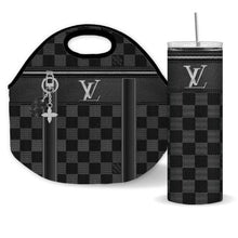 Load image into Gallery viewer, Love Vibes Luxury Tote & Tumbler Set