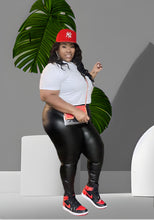 Cargar imagen en el visor de la galería, Pantalones de cuero sintético Rockstar