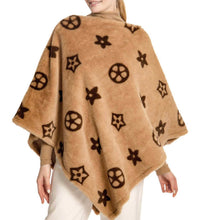 Load image into Gallery viewer, Luxury Monogram Poncho