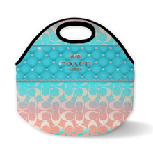 Load image into Gallery viewer, flowers luxury lunch totes