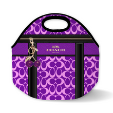 Load image into Gallery viewer, flowers luxury lunch totes