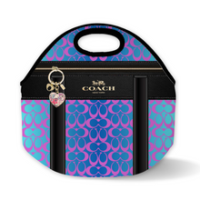 Load image into Gallery viewer, flowers luxury lunch totes