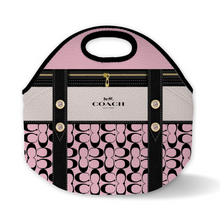Load image into Gallery viewer, flowers luxury lunch totes
