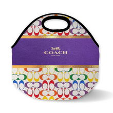 Load image into Gallery viewer, flowers luxury lunch totes