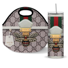 Load image into Gallery viewer, GG' LUXURY LUNCH AND TUMBLER TOTES SETS