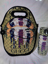 Load image into Gallery viewer, Lunch totes & Tumbler sets 2 ps