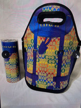 Load image into Gallery viewer, Lunch totes & Tumbler sets 2 ps