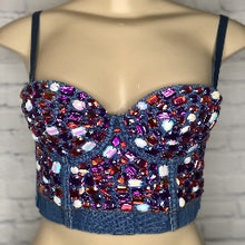 Load image into Gallery viewer, Dazzle Me Bustier Top