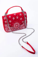 Cargar imagen en el visor de la galería, Bolso tipo mensajero con estampado de cachemira