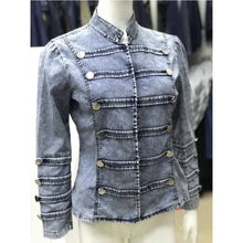 Cargar imagen en el visor de la galería, Chaqueta vaquera con botones