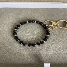Load image into Gallery viewer, Crystal Wristlet Keychain Bangle