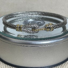 Load image into Gallery viewer, Allure Crystal Cable Bracelet