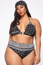 Cargar imagen en el visor de la galería, Conjunto de bikini con estampado radical
