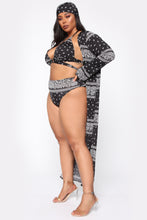 Cargar imagen en el visor de la galería, Conjunto de bikini con estampado radical