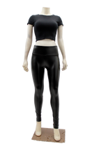 Cargar imagen en el visor de la galería, Pantalones de cuero sintético Rockstar