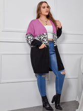 Load image into Gallery viewer, Animal Print Cardigan