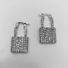 Load image into Gallery viewer, Bling Lock Earrings