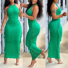 Load image into Gallery viewer, Flirty Fringes Dress