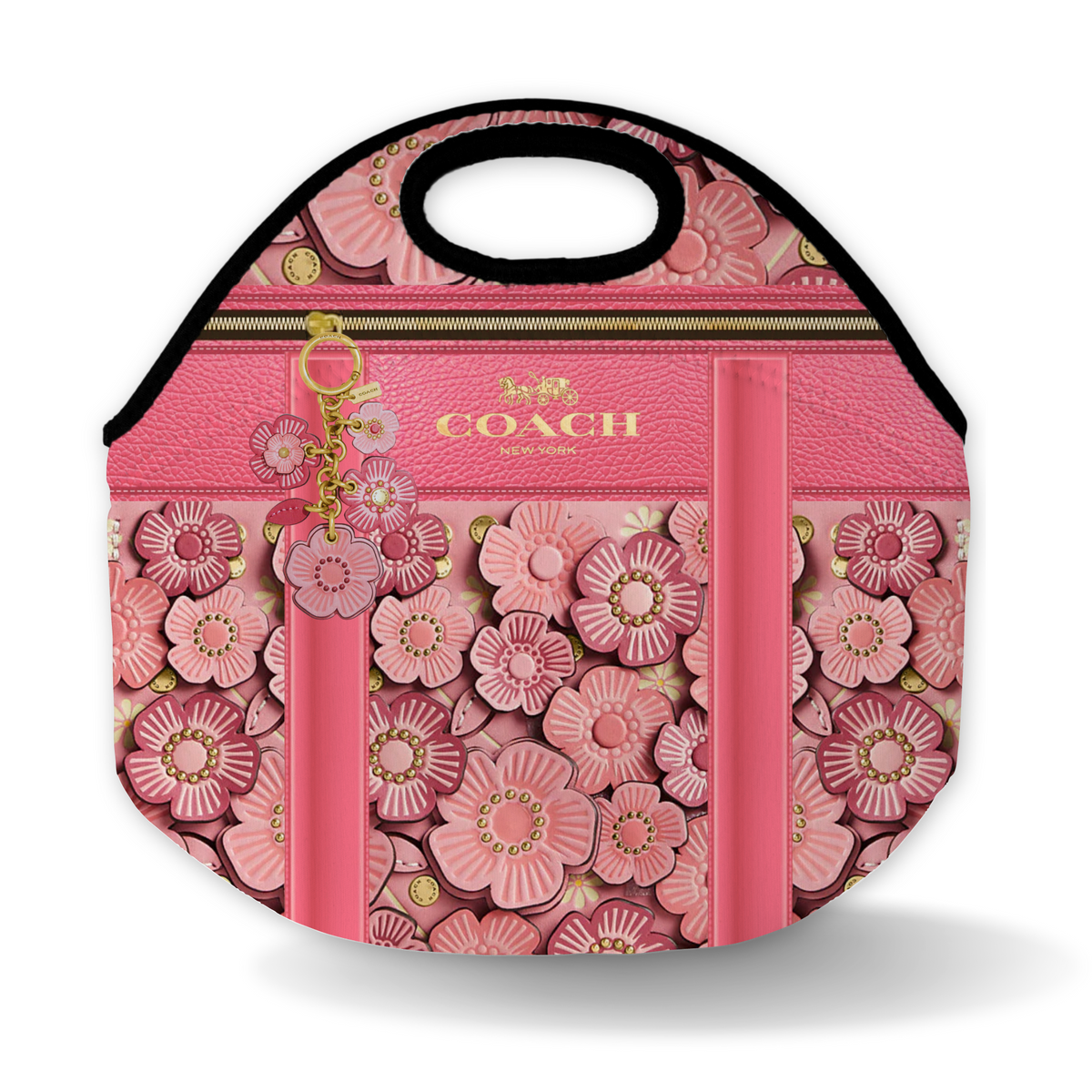 flowers luxury lunch totes